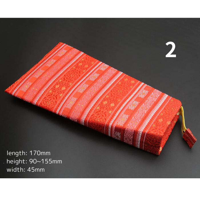 Japanese style Elegant Bachi Case with a zipper