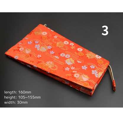 Japanese style Elegant Bachi Case with a zipper