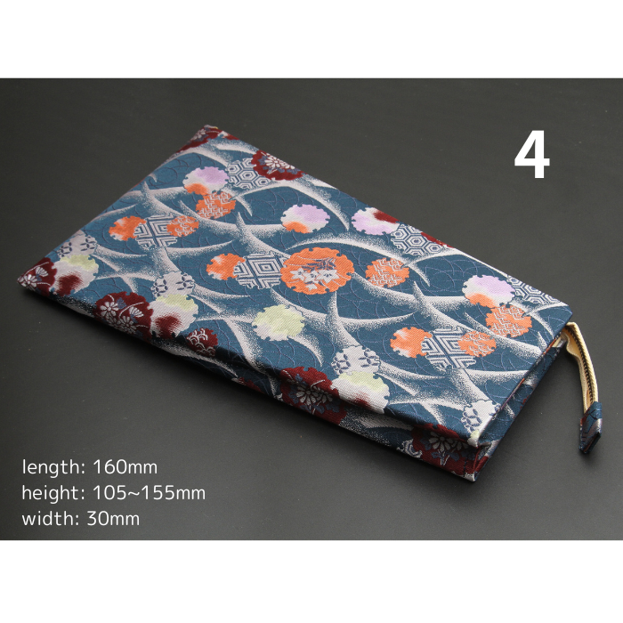 Japanese style Elegant Bachi Case with a zipper