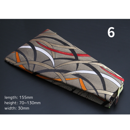 Japanese style Elegant Bachi Case with a zipper