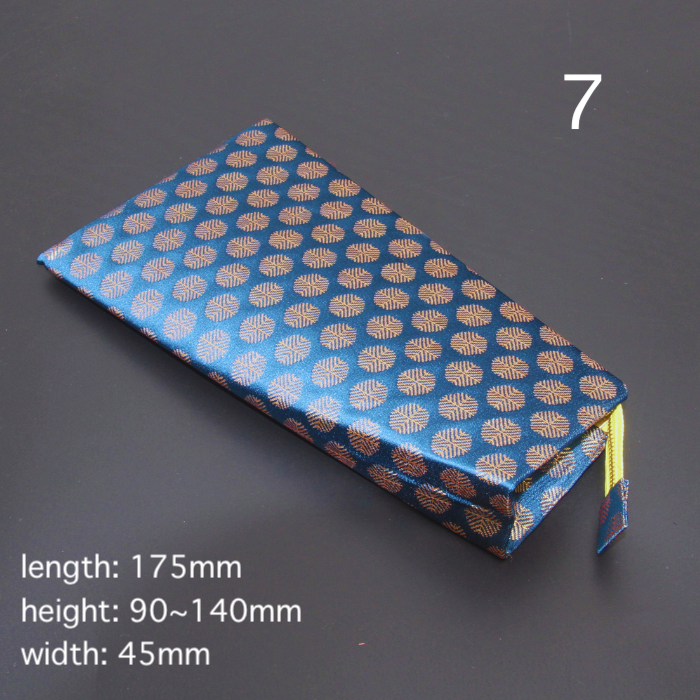 Japanese style Elegant Bachi Case with a zipper