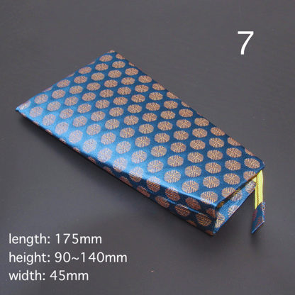 Japanese style Elegant Bachi Case with a zipper