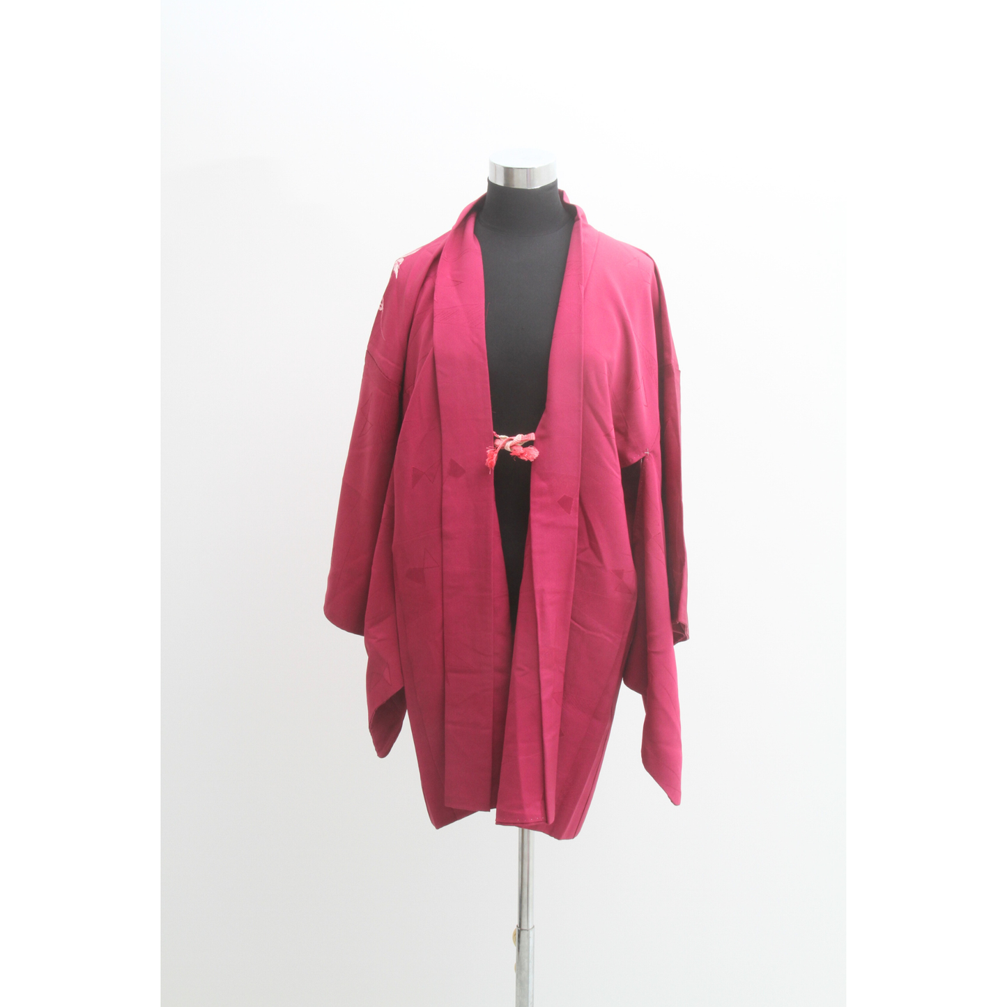 Traditional Japanese Overcoat worn over kimono