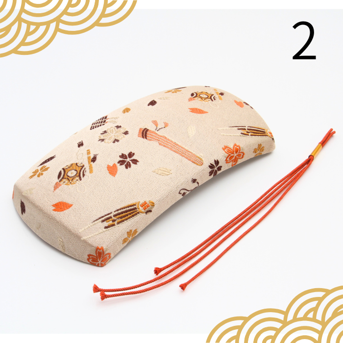 Gorindai Designed Doukake (cover of the dou) with silk cords