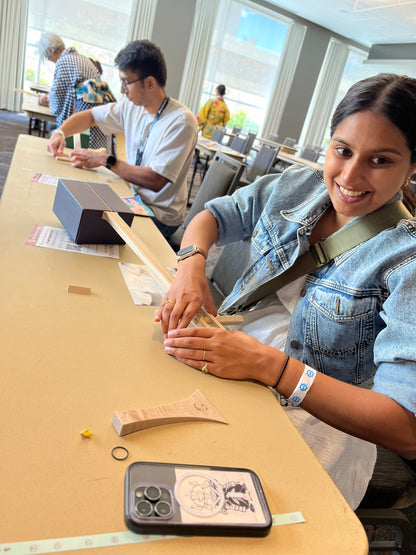 Shamisen Workshop in our shop in Tokyo
