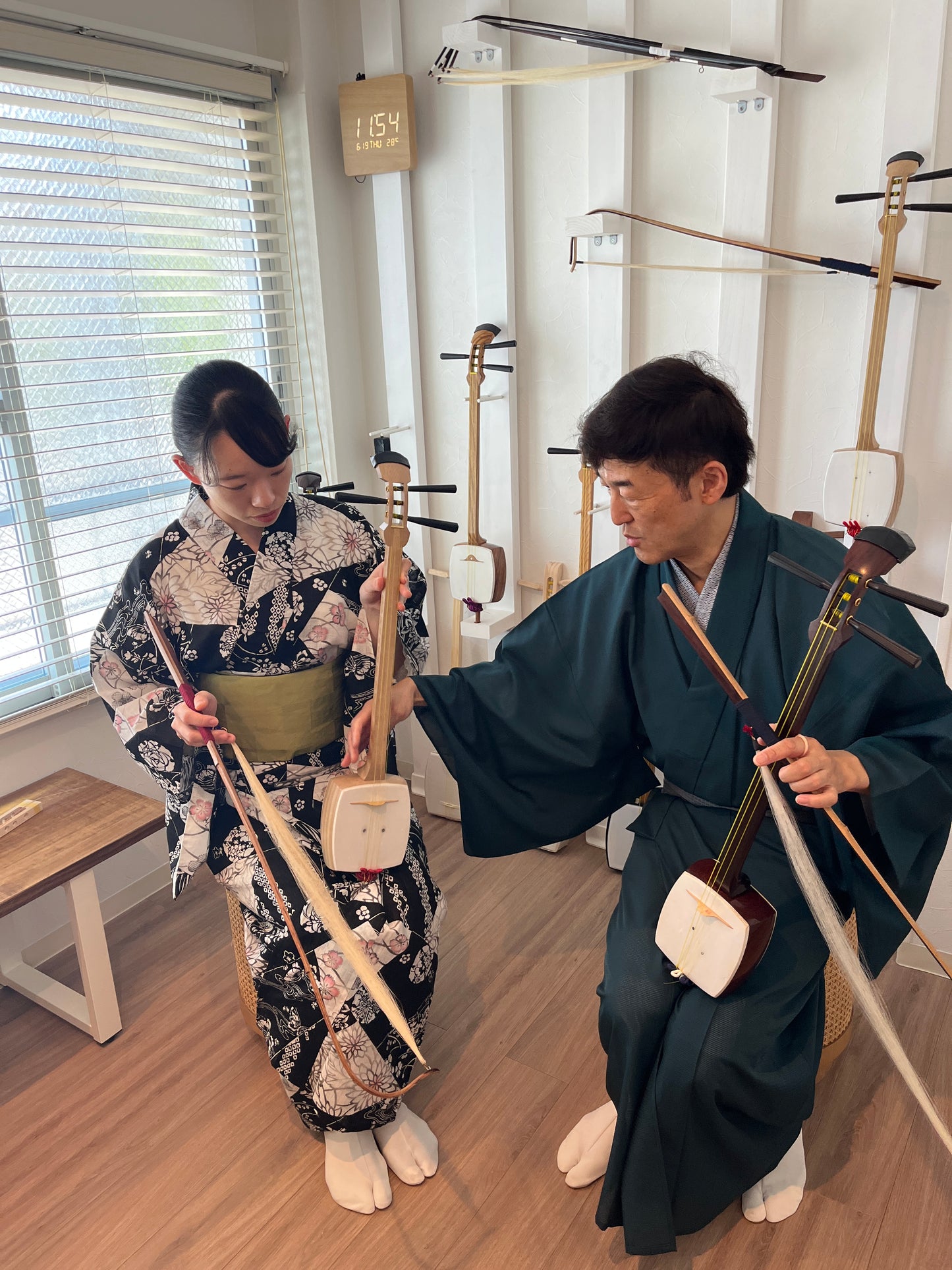 Wagakki (instrument: Shamisen, Kokyu, SHABO) Experience