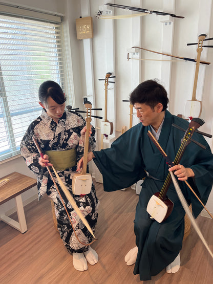 Wagakki (instrument: Shamisen, Kokyu, SHABO) Experience