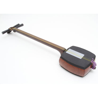 Second-hand Tsugaru Shamisen (Black/Synthetic leather)