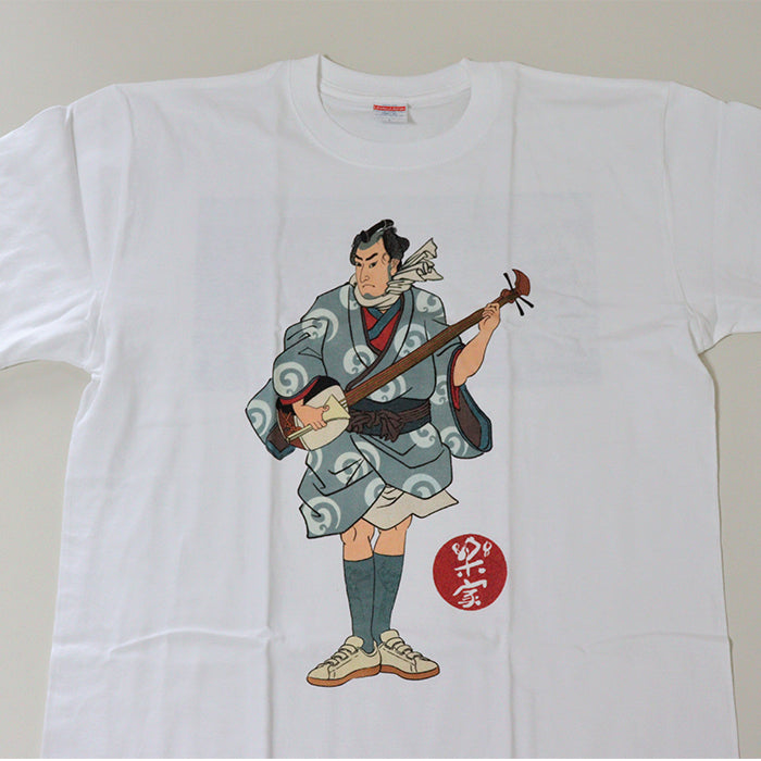 Itone Original T-shirt (Tsugaru Shamisen Ukiyoe Version)